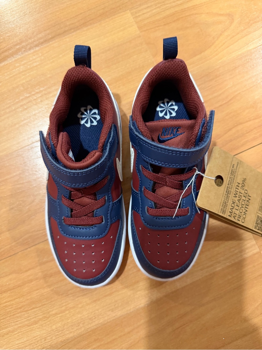 NWT- Nike Court Borough Low Recraft Toddler size 10c